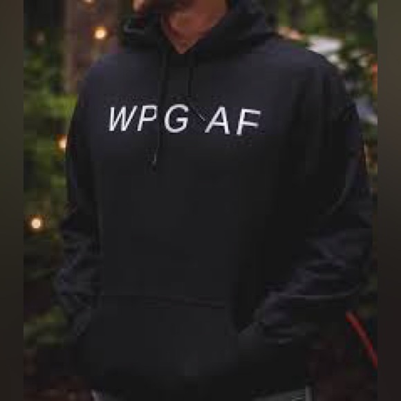 WPG AF Crewneck Black Sweatshirt - Picture 2 of 7